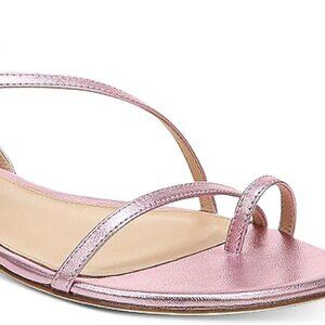 Via Spiga Women's V-Calandre City Sandal Flat, Rosa, 6